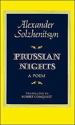 Cover for Aleksandr Solzhenitsyn · Prussian Nights: a Poem (Paperback Bog) (1977)