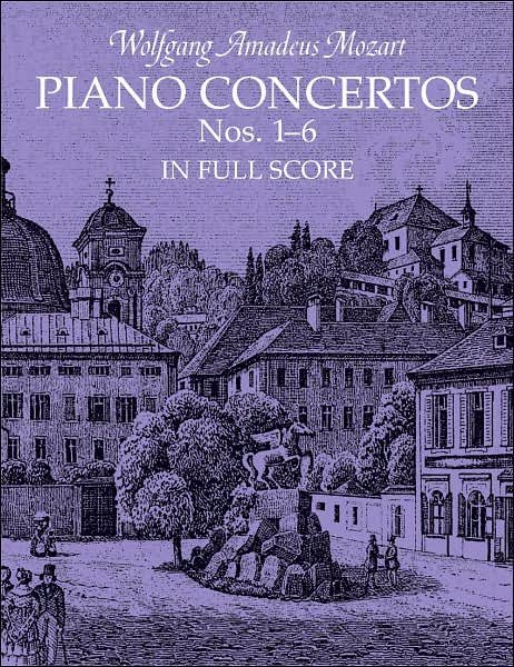 Cover for Music Scores · Piano Concertos Nos. 1-6 in Full Score (Dover Music Scores) (Pocketbok) (2005)