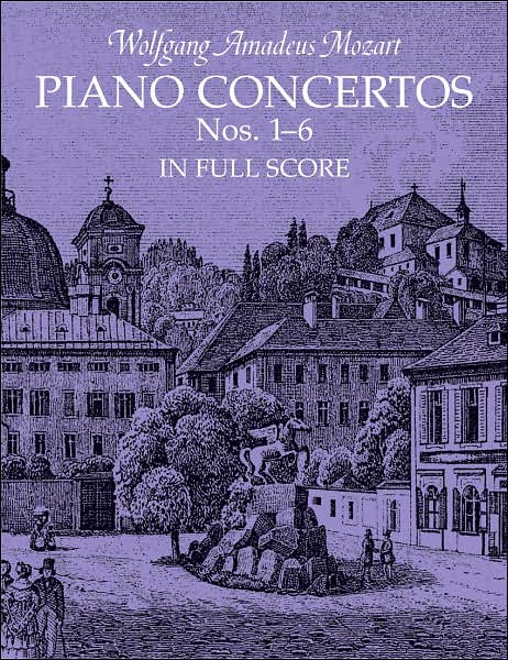 Cover for Music Scores · Piano Concertos Nos. 1-6 in Full Score (Dover Music Scores) (Paperback Book) (2005)