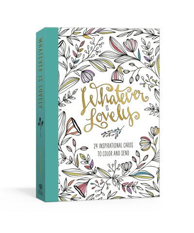 Cover for Ink &amp; Willow · Whatever is Lovely Postcard Book (Paperback Book) (2020)