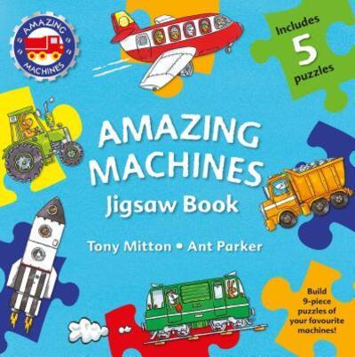 Cover for Tony Mitton · Amazing Machines Jigsaw Book (Board book) (2018)