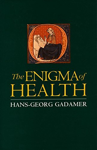 Cover for Hans-georg Gadamer · The Enigma of Health: the Art of Healing in a Scientific Age (Hardcover Book) (1996)
