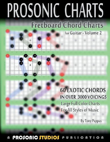 Cover for Pappas Tony · Fretboard Chord Charts for Guitar - Volume 2 (Paperback Book) (2013)