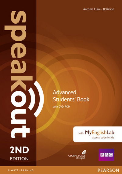 Cover for Antonia Clare · Speakout Advanced 2nd Edition Students' Book with DVD-ROM and MyEnglishLab Access Code Pack - speakout (Book) (2016)