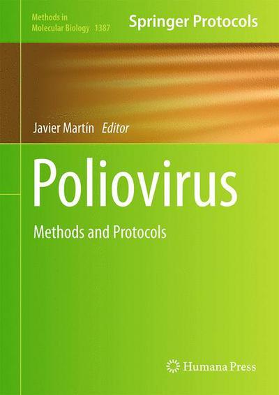 Cover for Javier Martín · Poliovirus: Methods and Protocols - Methods in Molecular Biology (Hardcover Book) [1st ed. 2016 edition] (2016)