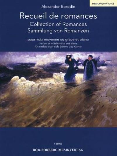Cover for Alexander Borodin · Recueil De Romances - Low / Middle Voice (Bog) (2014)