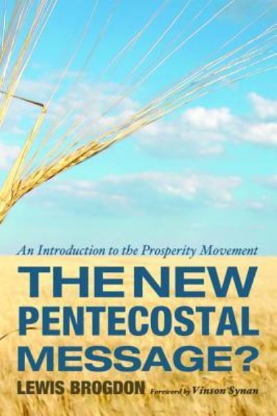 Cover for Lewis Brogdon · New Pentecostal Message? (Book) (2015)