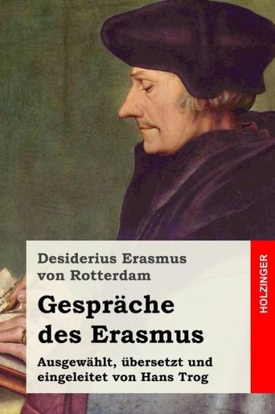 Cover for Desiderius Erasmus von Rotterdam · Gesprache des Erasmus (Paperback Bog) (2016)