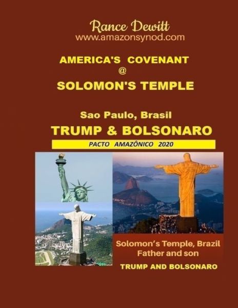 Cover for Rance DeWitt · America's Covenant @ Solomon's Temple (Paperback Book) (2019)