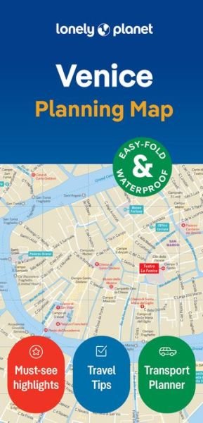 Lonely Planet Venice City Map - Map - Lonely Planet - Boeken - Lonely Planet Global Limited - 9781787017917 - 15 december 2023