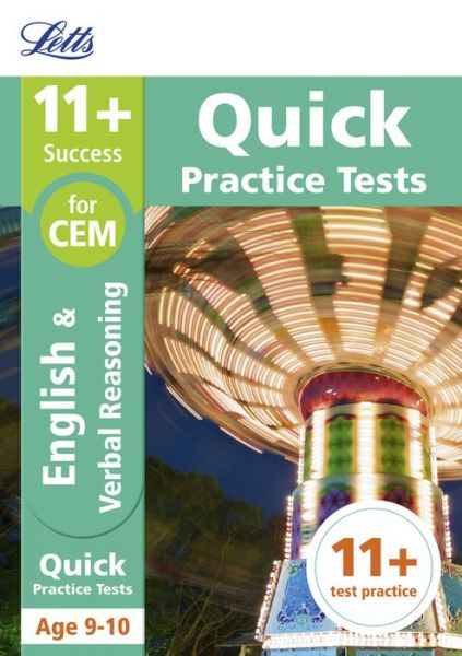 Cover for Letts 11+ · 11+ Verbal Reasoning Quick Practice Tests Age 9-10 (Year 5): For the 2025 Cem Tests - Collins 11+ Practice (Paperback Book) (2017)