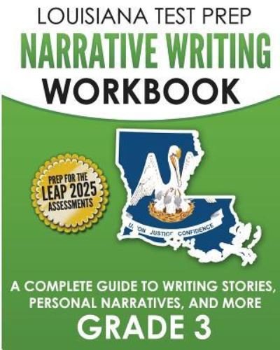Cover for Test Master Press Louisiana · LOUISIANA TEST PREP Narrative Writing Workbook Grade 3 (Pocketbok) (2017)