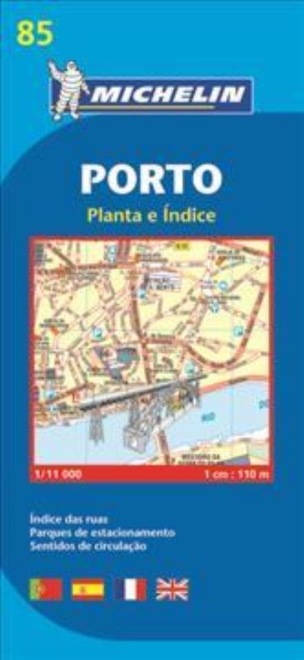 Porto - Michelin City Plan 85: City Plans - Michelin - Livros - Michelin Editions des Voyages - 9782067228917 - 1 de março de 2018