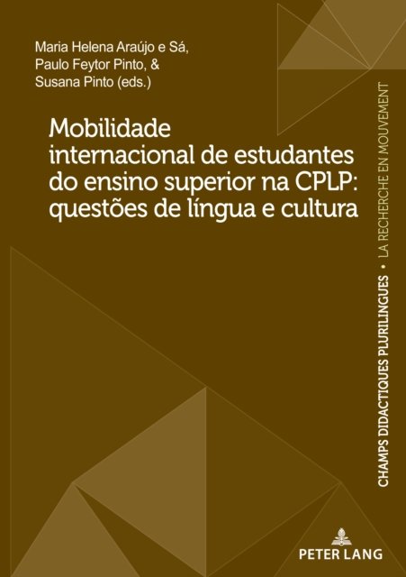 Cover for Mobilidade internacional de estudantes do ensino superior na CPLP: questoes de lingua e cultura : 14 (Paperback Book) [New ed edition] (2023)