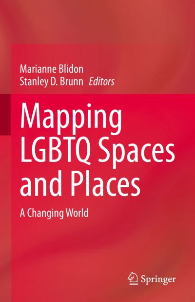 Cover for Mapping LGBTQ Spaces and Places: A Changing World (Hardcover Book) [2022 edition] (2022)