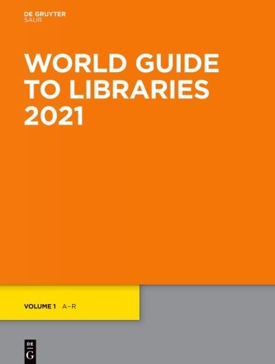 Cover for N/a · World Guide to Libraries 2021 (Innbunden bok) (2021)
