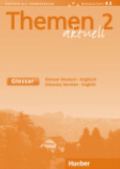 Cover for Hartmut Aufderstrasse · Themen Aktuell: Glossar Deutsch - Englisch 2 (Taschenbuch) (2004)