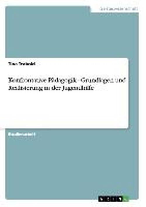 Cover for Trabold · Konfrontative Pädagogik.Grundla (Bok) [German edition] (2007)