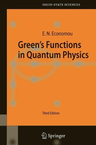 Cover for Eleftherios N. Economou · Green's Functions in Quantum Physics - Springer Series in Solid-State Sciences (Paperback Bog) [Softcover reprint of hardcover 3rd ed. 2006 edition] (2010)