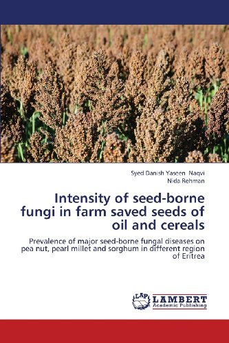 Cover for Nida Rehman · Intensity of Seed-borne Fungi in Farm Saved Seeds of Oil and Cereals: Prevalence of Major Seed-borne Fungal Diseases on Pea Nut, Pearl Millet and Sorghum in Different Region of Eritrea (Paperback Book) (2013)
