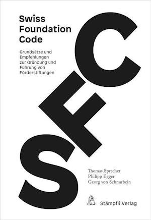 Cover for Thomas Sprecher · Swiss Foundation Code 2021 (Paperback Book) (2021)