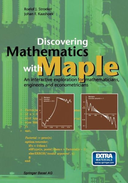 Cover for R.J. Stroeker · Discovering Mathematics with Maple (Book) [1999 edition] (1999)