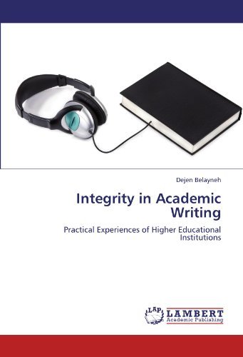 Cover for Dejen Belayneh · Integrity in Academic Writing: Practical Experiences of Higher Educational Institutions (Paperback Bog) (2011)