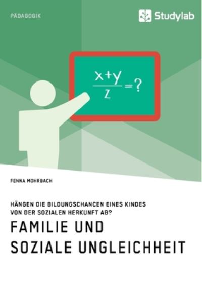 Cover for Mohrbach · Familie und soziale Ungleichhe (Book) (2019)