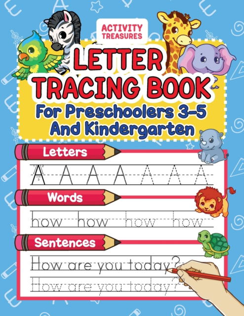 Cover for Tbd · Letter Tracing Book For Preschoolers 3-5 And Kindergarten (Taschenbuch) (2021)