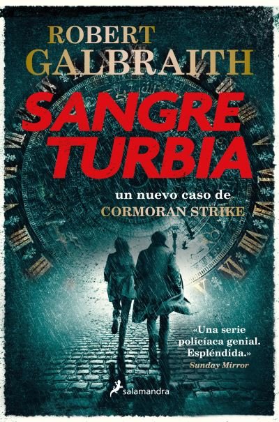 Cover for Robert Galbraith · Sangre turbia / Troubled Blood (Pocketbok) (2021)