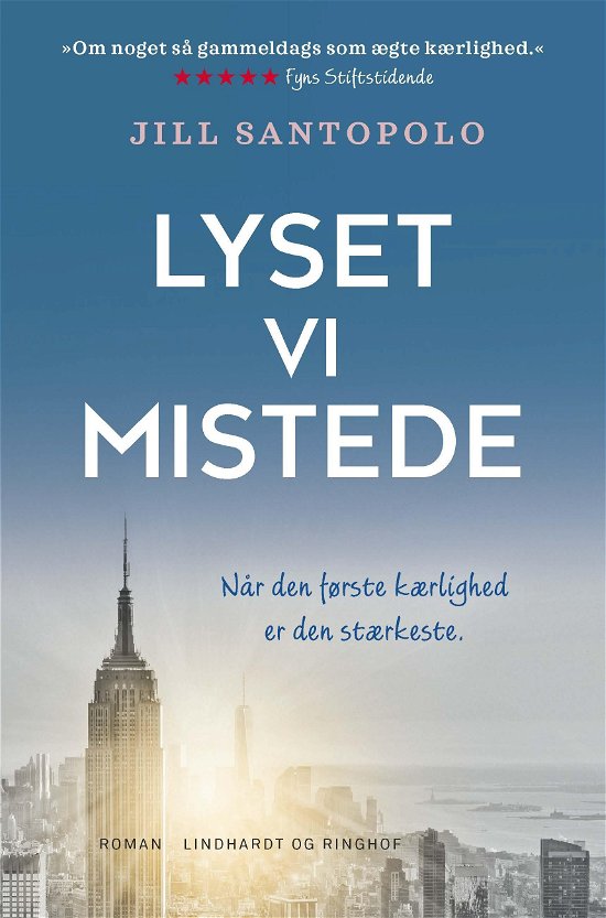 Cover for Jill Santopolo · Lyset vi mistede (Paperback Book) [2e uitgave] (2019)