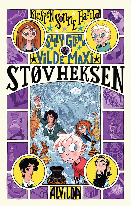 Cover for Kirsten Sonne Harild · Sally, Glenn og vilde Maxi: Sally, Glenn og vilde Maxi 5: Støvheksen (Gebundesens Buch) [1. Ausgabe] (2020)