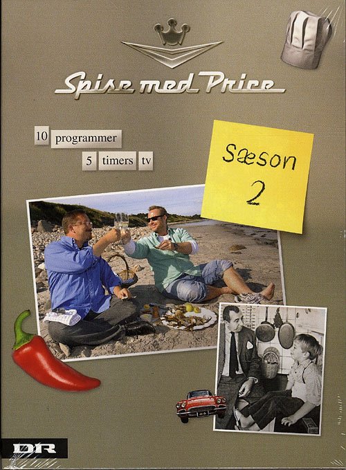 Cover for James og Adam Price · Spise med Price: Spise med Price - Sæson 2 (DVD) [1. udgave] (2009)