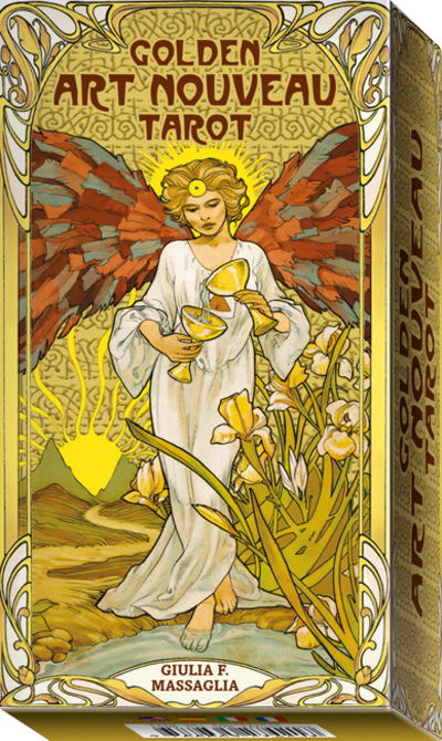 Golden Art Nouveau Tarot - Giulia Massaglia - Livres - Lo Scarabeo - 9788865275917 - 25 septembre 2019