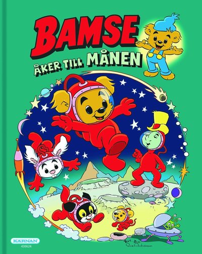 Cover for Rune Andréasson · Bamse åker till månen (Map) (2020)