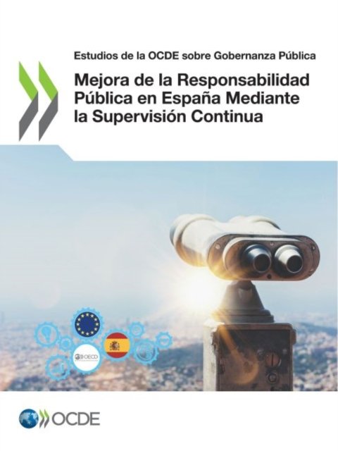 Cover for Oecd · Mejora de la Responsabilidad Publica en Espana Mediante la Supervision Continua (Pocketbok) (2021)