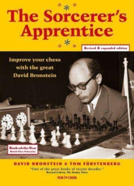 Cover for David Bronstein · The Sorcerer's Apprentice: Improve your Chess with the great David Bronstein (Hardcover Book) (2023)