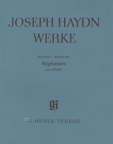 Cover for Haydn · Sinfonien um 1780/81 (Buch)