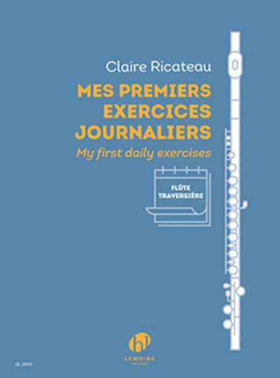 Cover for Claire Ricateau · Mes premiers exercices journaliers (Paperback Book) (2021)