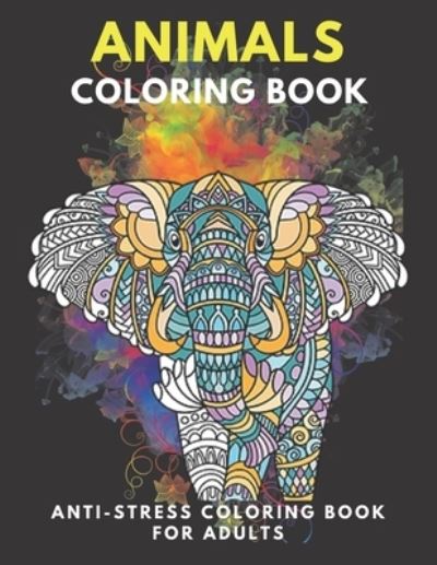 Cover for Mandacolorit Craft · Animals Coloring Book For Adults (Paperback Book) (2020)