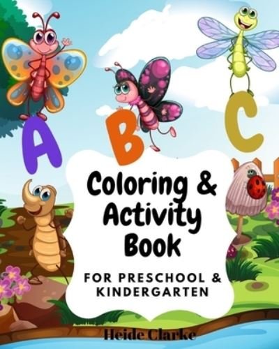 Cover for Heide Clarke · ABC Coloring &amp; activity book (Paperback Bog) (2020)