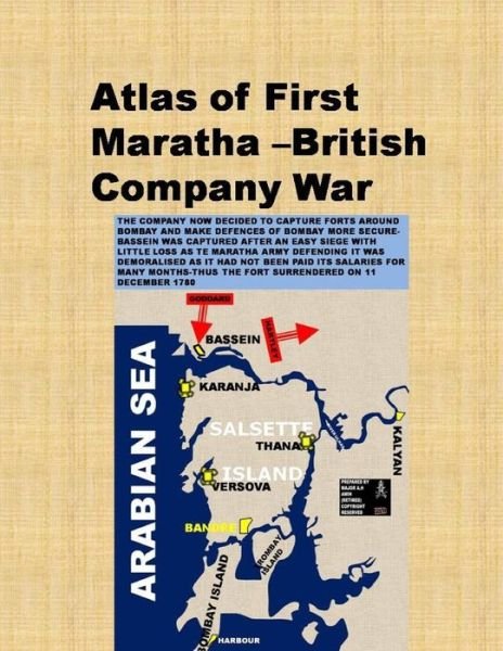 Cover for Agha H Amin · Atlas of First Maratha -British Company War (Pocketbok) (2020)