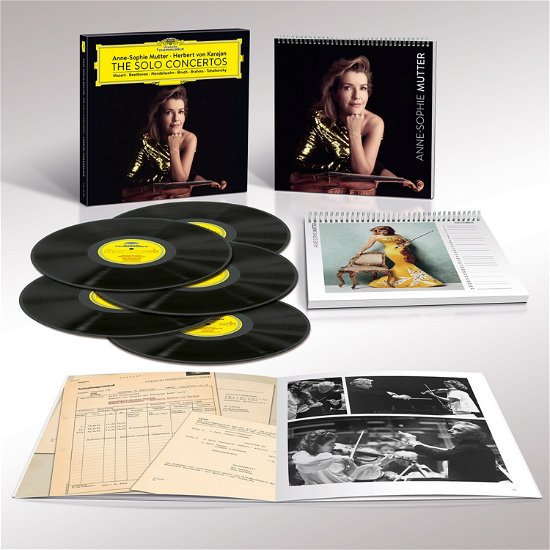 Anne‐sophie Mutter / Herbert Von Karajan: the Solo Concertos (Limited Edition 5lp Box Set) - Mutter, Anne-sophie / Von Karajan, Herbert - Musik - CLASSICAL - 0028948638918 - 9 juni 2023