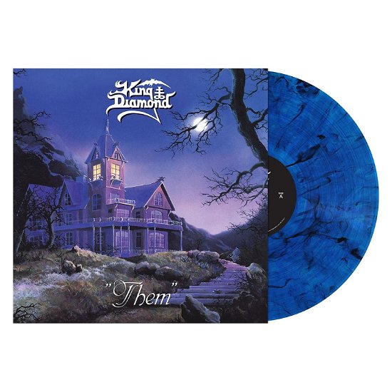 Cover for King Diamond · Them (Blue with Black Marbled Smoke Vinyl) (LP) (2022)