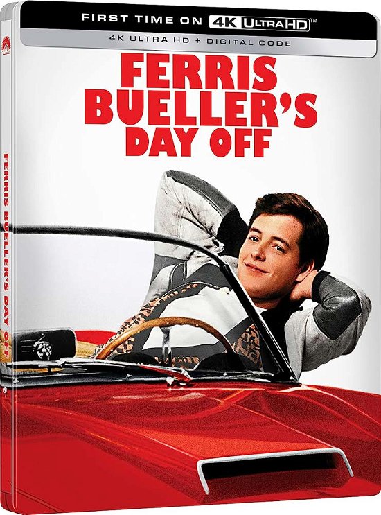 Cover for Ferris Bueller's Day off (4K UHD Blu-ray) (2023)