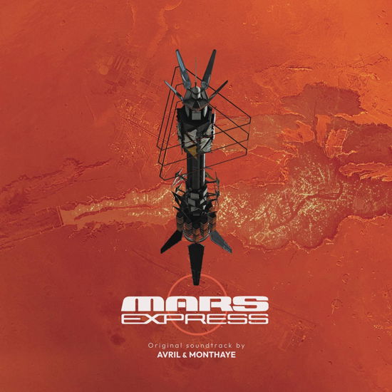 Cover for Avril, Fred &amp; Philippe Monthaye · Mars Express (LP) (2023)