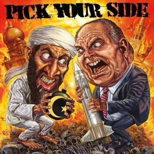 Cover for Pick Your Side · Let Me Show You How Democracy Works (LP) (2012)