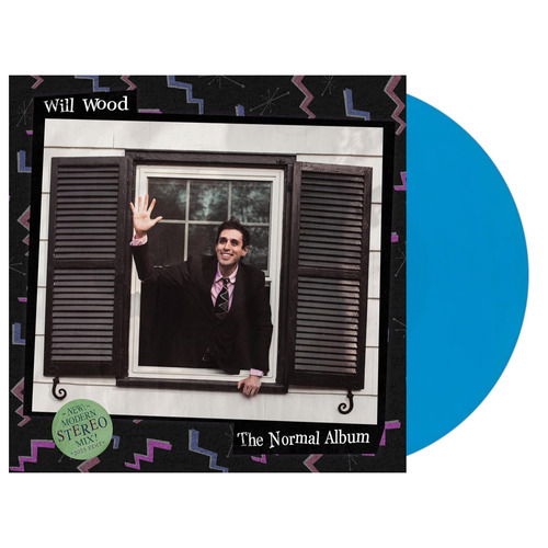 Cover for Will Wood · The Normal Album (LP) [Cyan Vinyl edition] (2025)