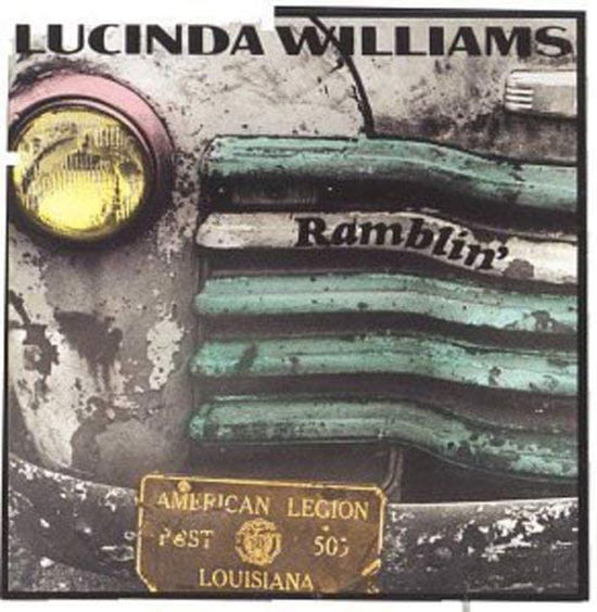 Cover for Lucinda Williams · Ramblin (Clear Vinyl) (LP) [Remastered edition] (2023)