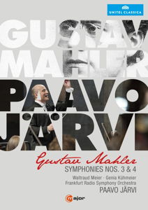 Cover for Frankfurt Rso / Jarvi · Mahler / Symphonies Nos 3 &amp; 4 (DVD) (2015)